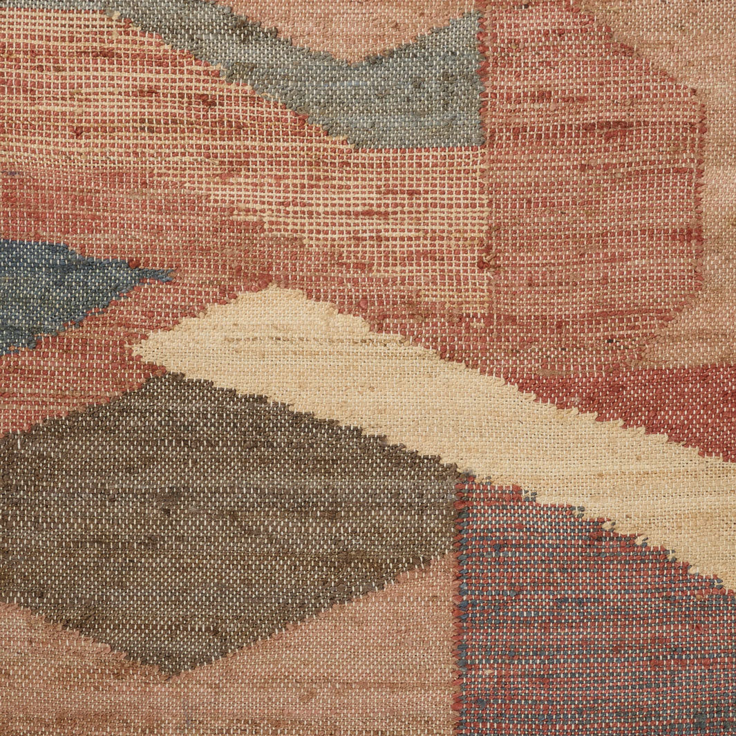 Tapis en jute / coton Abstract