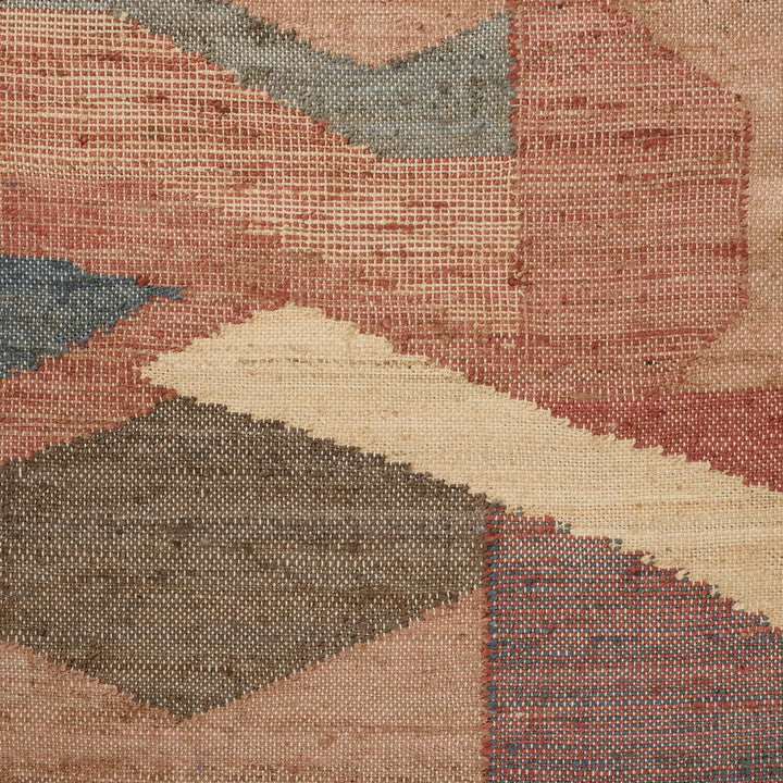 Tapis en jute / coton Abstract