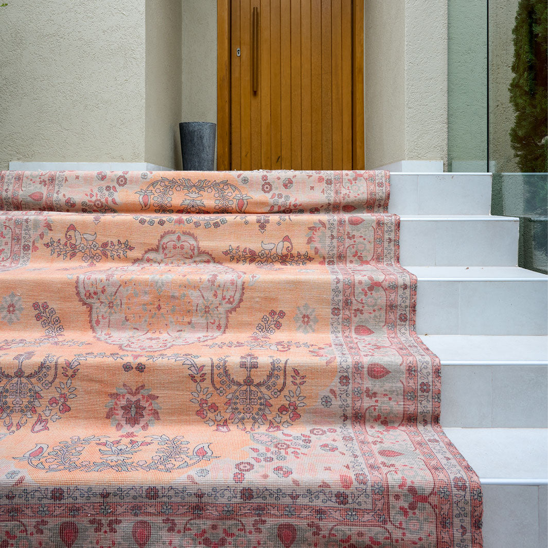 Tapis en viscose / coton Amirah