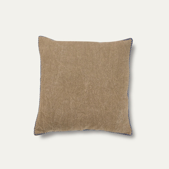 Decorative cover Violet - Beige