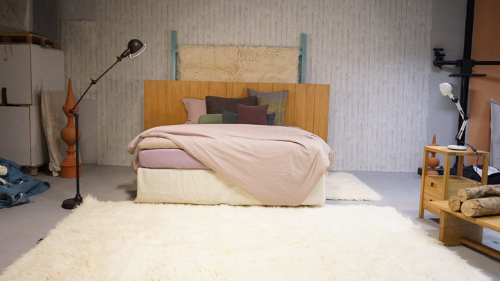 Tapis Flokati en 100% laine vierge