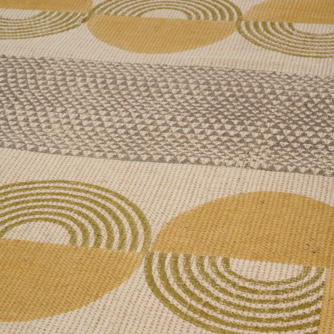 Tapis en coton / jute Dandelion