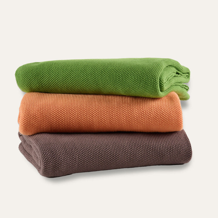 Couvertures en coton - Flora