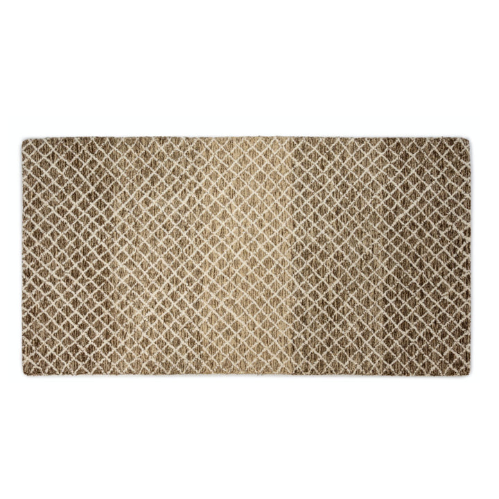 Tapis en laine Grey Grid