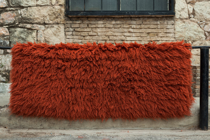 Tapis Flokati en 100% laine vierge