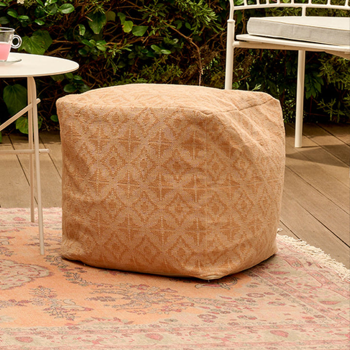 Menelaos Damask Pouf