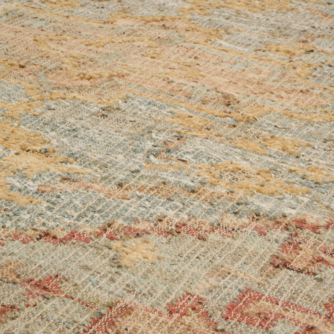 Tapis en laine jute / coton / laine Phoenix