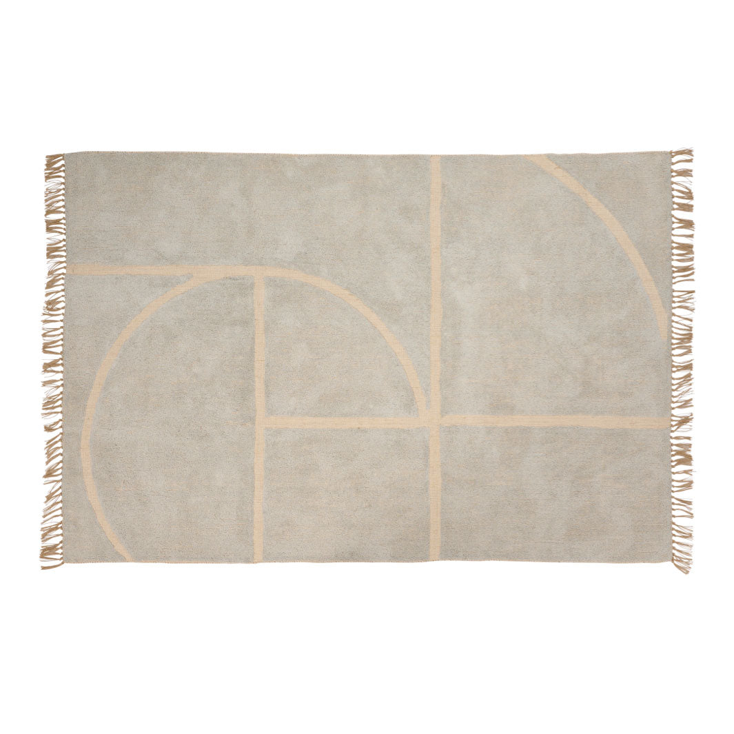 Tapis en coton / jute Ring