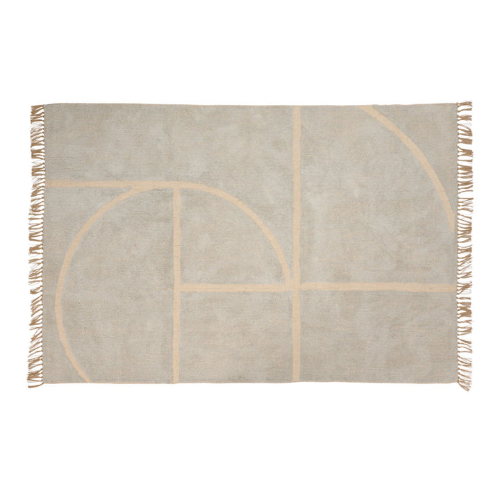 Tapis en coton / jute Ring