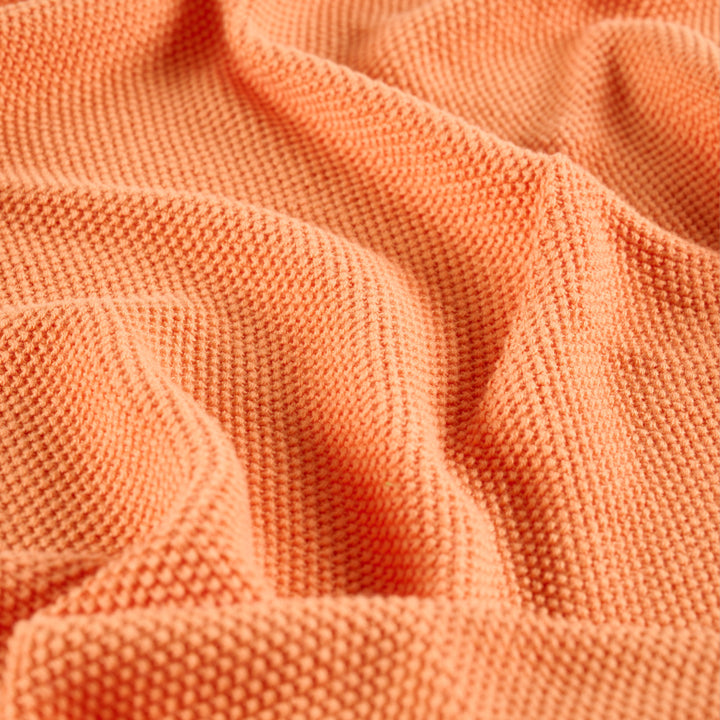 Couvertures en coton - Flora Enfants - Tangerine Orange