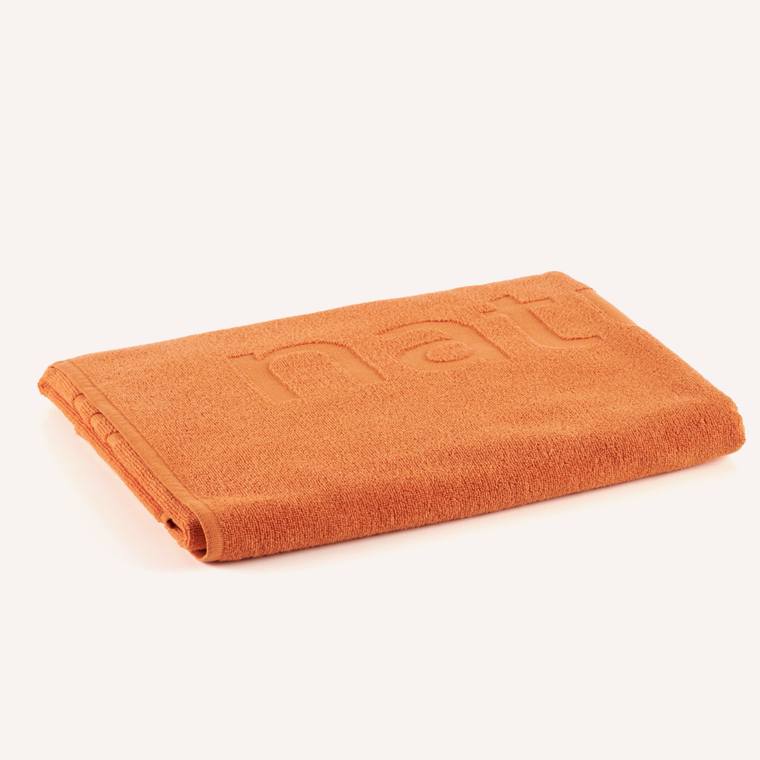 Serviettes de plage - Nature Needs Rest - Dark Orange