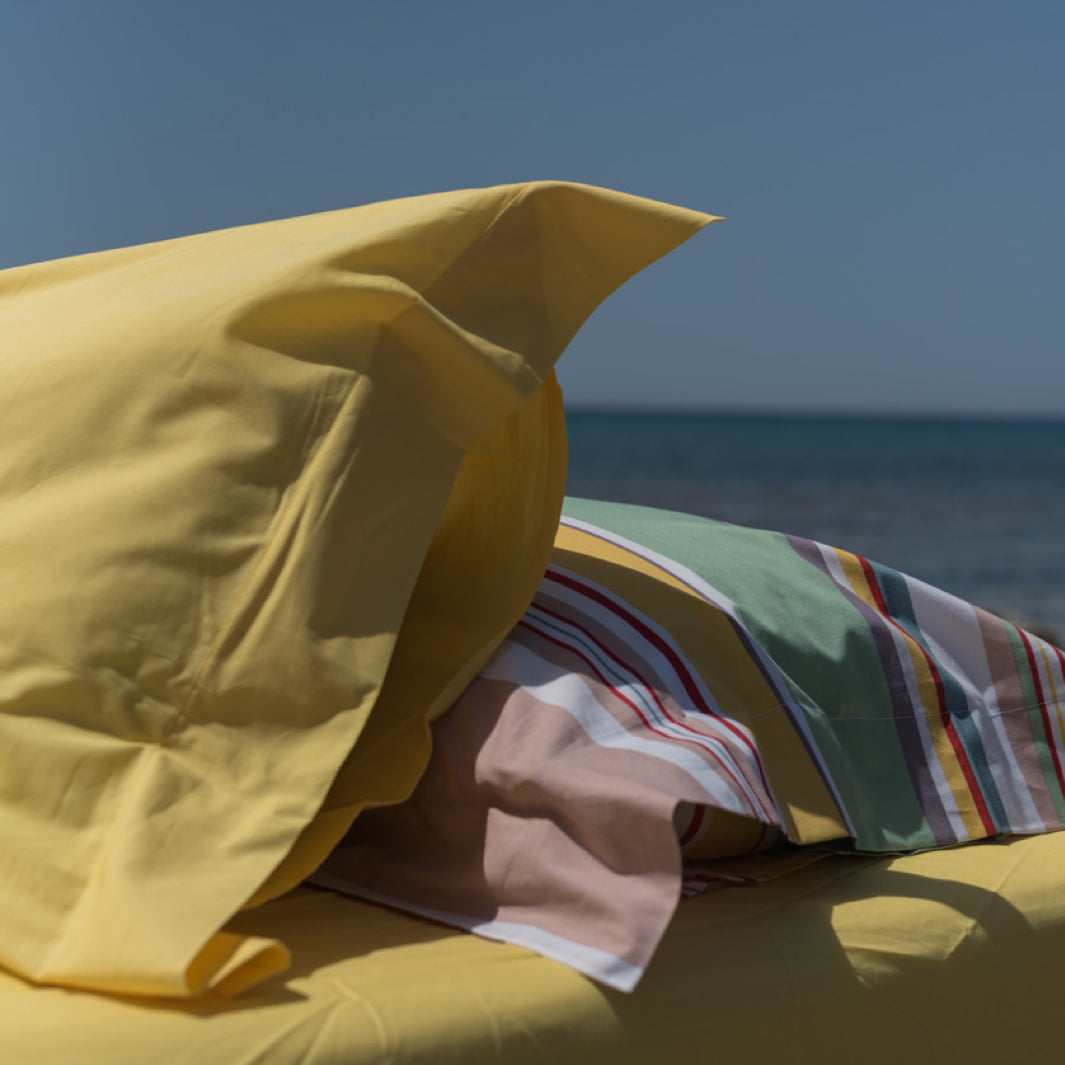 Set - Housse de couette Emmelia - Rainbow and Yellow Drop