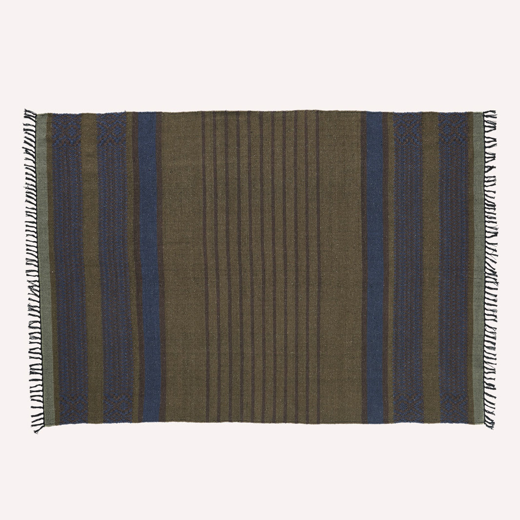 COCO-MAT Tapis en coton Stripe 230X160 cm