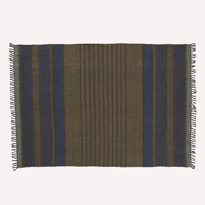 COCO-MAT Tapis en coton Stripe 230X160 cm